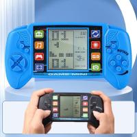 ราคา Nuxer เกมคอนโซลกดกดคละสี เกมกดคลาสสิก ของเล่นเด็ก ของเล่นใส่ถ่าน Tetris Classic Game Machine (21378026111)