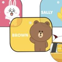 ราคา LINE FRIENDS ม่านบังแดดลิขสิทธิ์แท้สุดน่ารัก สามารถบังแดดได้ถึง 80 มีทั้งม่านด้านหน้ารถ ด้านม่านข้างรถ (20836204646)