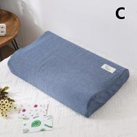 ราคา pzcf 1PC Zippered Memory Foam Latex Pillowcase Pillow Cover Rebound Contour Cotton Pillow Case (9392734577)