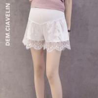 ราคา กางเกงคนท้องแต่งลูกไม้ย้อนยุค กางเกงสั้นเอวหลวมเอวยืดสำหรับคนท้องลายลูกไม้น่ารักๆ กางเกงซับในคนท้องลูกไม้สีขาวสีดำ (21322011348)