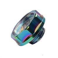 ราคา JDM Mugen ฝาปิดน้ำมันเครื่องอะลูมิเนียมฝาปิดถังน้ำมันเชื้อเพลิงสำหรับ Honda Civic Acura (13451567757)