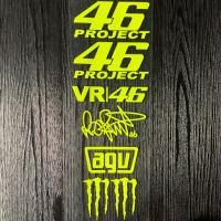 ราคา 46 Rossi สติ๊กเกอร์ตกแต่งหมวกกันน็อคสะท้อนแสง Monster Energy Body Scratch Blocking Decal อุปกรณ์เสริม (21516248697)