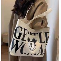 ราคา กระเป๋าผ้า Gentelwoman แบบสะพายไหล่ สีขาว ครีม น้ำเงิน ขนาดกลาง (21504240278)