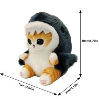 ราคา BKK Cute Shark Cat Plush Toy Doll Pendant Pillow Gift (21548468049)