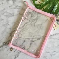 ราคา แฟ้ม ปกแพลนเนอร์ใสกลิตเตอร์แบบมีซิป A5 พร้อมส่ง (12590662055)