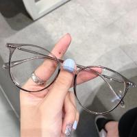 ราคา แว่นสายตาสั้นถึง50แว่นตาป้องกันแสงสีฟ้าสำหรับนักเรียนผู้หญิงแว่นสายตาสั้นแว่นสายตาสั้นแว่นคอมพิวเตอร์เกรด600 (13715625522)