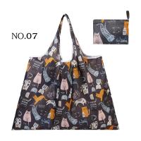 ราคา ถุงผ้า ถุงช้อปปิ้งพับได้ ขนาด 42x58 26 ซม กระเป๋าช้อปปิ้งใบใหญ่ กระเป๋าช้อปปิ้งพับได้ สะพายไหล่ พกพาสะดวก จุของได้เยอะ กระเป๋ารักษ์โลก พร้อมส่ง (20900213301)