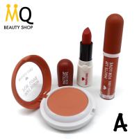 ราคา HASAYA GIRL 3in1 Makeup Kit Lipstick Blusher Set เซตลิปสติกและบลัชออน เนื้อแมทต์ สีสัน สดใส (21551354864)