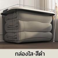 ราคา กล่องเก็บของ ลังใส่ของ สีใส สีชมพู กล่องพลาสติก กล่องใส่ของอเนกประสงค์ กล่องขนาดเล็กและใหญ่ (16509963611)