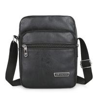 ราคา กระเป๋าหนังPU หนังนิ่ม กระเป๋าสะพายข้างผู้ชาย พร้อมส่ง (18782850202)