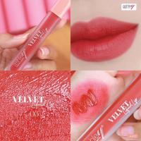 ราคา ASHLEY VELVET LIQUID LIP A412 แอชลี่ย์ เวลเลท ลิควิด ลิป ลิปกำมะหยี่ x 1 ชิ้น abcmall (17390520677)