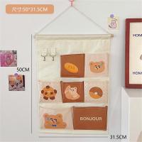 ราคา Tengyi ผ้าแขวนกระเป๋าสร้างสรรค์หอพักแขวนผนังกระเป๋าแขวนผนังประตูตู้แขวนผนังกระเป๋าเก็บของ (21696625042)