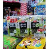 ราคา สาหร่ายยังบัน สาหร่ายทะเลอบปรุงรส 3 รสชาติ แพค 3 ห่อ 15 กรัม สาหร่ายเกาหลีขายดีอันดับ 1 ของแท้ที่นี่ที่เดียว1 8ตลาดกิมหยง8 X1 ห่อ (5627216928)