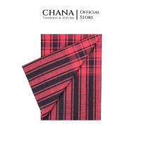 ราคา Chanathai ผ้าขาวม้าผ้าฝ้าย100 เย็บริมแล้ว ขนาด 90x200ซม โทนสีแดง (21582026855)