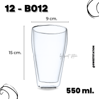 ราคา Double Wall Glass แก้วน้ำสองชั้น แก้ว แก้วน้ำ ขนาด 80 400ml แก้ว ชา กาแฟ ทนความร้อนและเย็น แก้ว2ชั้น มีผนัง2ชั้น ดีไซน์สวย แก้วมินิมอล แข็งแรง (21263753842)