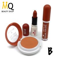 ราคา HASAYA GIRL 3in1 Makeup Kit Lipstick Blusher Set เซตลิปสติกและบลัชออน เนื้อแมทต์ สีสัน สดใส (21551354865)