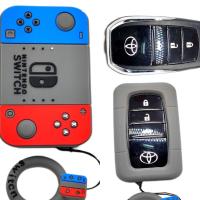 ราคา เคสรีโมทกุญแจรถยนต์ คาร์บอนไฟเบอร์ คุณภาพสูง สําหรับ Toyota corolla Cross Camry Altis CHR 2 3 4 เคสกุญแจรีโมทรถยนต์ (19337261950)
