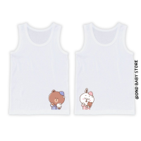 ราคา เสื้อกล้ามเด็ก Line Friends ผ้านุ่มอย่างดี ไซส์3 12ปี เสื้อซับในเด็ก (19842828651)