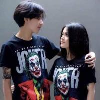ราคา เสื้อคู่รักขายราคา ขายส่งHotHitเสื้อยืดสกรีนลายJokerโจ๊กเกอร์ เป็นผ้า Cotton 100 ใส่สบาย (19297984326)
