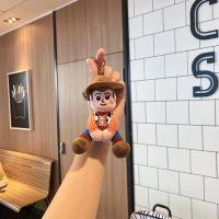 ราคา yif Toy Story Woody Buzz Lighter Plush Dolls Gift For Girls Bag Pendant Stuffed Toys For Kids Keychain Dolls (21279156502)