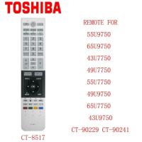 ราคา New Remote Control CT 8517 for Toshiba SMART TV 55U9750 65U9750 43U7750 49U7750 55U7750 49U9750 65U7750 43U9750 CT 90229 CT 90241 (9276509038)