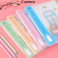 ราคา Comix A3167 แฟ้มใส แฟ้มโชว์เอกสาร 40ซอง A4 แฟ้มใส่เอกสาร 40ไส้ แฟ้มเก็บเอกสาร โชว์เอกสาร หลายช่อง 40 ช่อง วัสดุพลาสติกPP แฟ้มเอกสารA4 สมุดข้อมูล แฟ้มใส่เอกสาร เกรดพรีเมี่ยม ช่วยปกกันการสึกหรอ (2144601