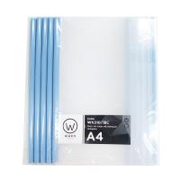 ราคา แฟ้มสันรูด A4 แฟ้มโชว์เอกสาร แฟ้มรายงาน แฟ้มใส่เอกสาร แฟ้มพลาสติก สัน 10 มม WAKU รุ่น WK310 18C แพ็ค 10 เล่ม (18181378577)