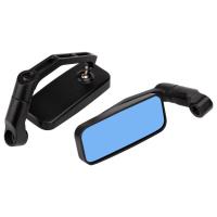 ราคา รถมอเตอร์ไซค์ กระจกทรงสี่เหลี่ยมBSC เลนส์ตัดแสง อลูมิเนียม มีสีดำ สีเคฟล่า (21527121611)