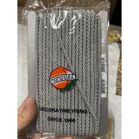 ราคา ยกพับ18หลา กว้าง5มิล เชือกเกลียว เชือกเกลียวอย่างดี เทปเกลียวเทปทองตกแต่ง เทปดิ้นเงิน ลูกไม้ชายครุย ชายครุยริบบิ้นริบบิ้นปอมปอม เทปพู่ เทปตกแต่ง ประดับพู่ ระบายพู่ทอง (19588852461)