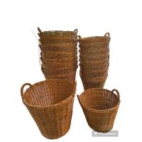 ราคา ตะกร้าหวายแท้ ตะกร้าหวายใส่ผ้า ใบใหญ่ (19671096588)