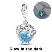 ราคา Mula 1ชิ้นกิ้งก่าสีเงินชุบชาร์มคริสตัลบอลเปลี่ยนสีได้พอดีกับสร้อยโซ่งูแบบดั้งเดิมเครื่องประดับ DIY ของขวัญสำหรับผู้หญิง (21431239774)