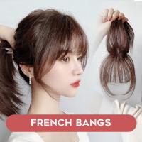 ราคา 3D หน้าม้าบางๆผมแท้จริง เพิ่มผมให้หนาขึ้นดูหนา แฮร์พีชปิดผมหงอก ไม่สะท้อนแสงไม่เงา ผูกได้ Air bangs วิก ผม ปิด ผม บาง แฮร์ พีช หน้า ม้า (20329025266)