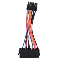ราคา PSU ATX 24Pin female to 12Pin Male Power Supply Sleeved Cable cord 18AWG Wire For Acer Q87H3 AM Q87H3 AM Q87 Motherboard (19406792148)