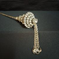 ราคา ปิ่นดอกไม้ไหว ปิ่นเจ้าสาว ปิ่นรำ ปิ่นล้านนา เครื่องประดับชุดไทย เส้นลายคมชัด สินค้ามีพร้อมส่ง (11831027492)