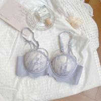 ราคา ELECTRONIC CIRCUIT ลายดอกไม้ดอกไม้ บราไร้สายบรา ถ้วย3 4 ลูกไม้ปักลาย ชุดชั้นในสำหรับผู้หญิง เซ็กซี่สุดเซ็กซี่ โบว์น๊อต บราเรทที (21605778053)