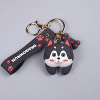 ราคา JESSIEM เครื่องประดับตุ๊กตาการ์ตูนน่ารักสำหรับผู้หญิงพวงกุญแจอุปกรณ์เสริมรถยนต์คอร์กี้ก้นสุนัขพวงกุญแจฮัสกี้ก้น (21503717177)