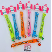 ราคา ขายส่ง ปลอกคอแมว ลายเสือดาว คละสี ยกโหล (20791919036)