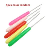 ราคา เข็มเย็บผ้าเต็นท์หนังแบบ DIY 1 2ถุงหูหิ้วPCSเข็มเย็บผ้าฝังเข็มเครื่องมือซ่อมแซมเจาะด้วยมือเครื่องมือเย็บปักถักร้อย Jahit Kulit ด้วยมือ (21179611505)