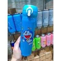 ราคา พร้อมส่ง กระบอกน้ำ กระติกน้ำ กระบอกน้ำเก็บอุณหภูมิ กระบอกน้ำเก็บความเย็นและร้อน สุดน่ารัก ลายโดเรมอนกับสตีฟ ขนาด 500 ml (15614673803)