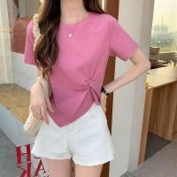 ราคา เสื้อคอกลม แฟชั่นเกาหลีเกาใจ พร้อมส่ง (20698855944)