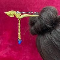 ราคา ปิ่นปักผม ปิ่นพญานาค ปิ่นชุบทองพลอยเทียม ปิ่นเจ้านาง ปิ่นประดับผม ปิ่นประดับเครื่องแต่งกายชุดไทย สินค้าพร้อมส่งจากประเทศไทย (17445105664)