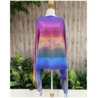 ราคา ผ้าคลุมไหล่ ผ้าพันคอ ลายไทย ลายรุ้ง ผ้าชายทะเล สีสันสดใส ลวดลายสวยงาม เนื้อนุ่ม เบาบาง ผืนใหญ่ คลุมสบาย พร้อมส่ง (20288687840)