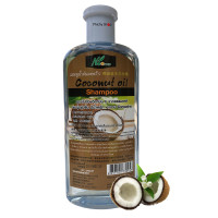 ราคา แชมพู พบธรรมสมุนไพร สูตรน้ำมันมะพร้าว Coconut oil Shampoo ผสมวิตามิน E 450 ml (2291650739)