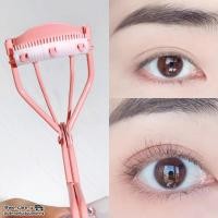ราคา ที่ดัดขนตา แบบเหล็ก พร้อมหัวแปรง ที่ดัดขนตามีหวีในตัว (21734756480)