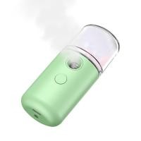 ราคา เครื่องพ่นสเปรย์ นาโน เครื่องพ่นน้ำแร่ ชาร์จ USB เครื่องพ่นน้ำแร่นาโน แบบพกพา ช่วยฟื้นฟูผิวหน้า Mini USB Steamer Nano mist moisture sprayer Face Humidifier Skin (7151514921)