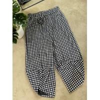 ราคา กางเกงลายสก็อตวินเทจ กางเกงสไตล์เกาหลี ทรงสวย ใส่ได้ทั้งชายและหญิง (15830414339)