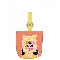 ราคา FB301 ใหม่ กระเป๋าลำลองทรงถัง ผ้าแคนวาสพิมพ์ลายน้องผู้หญิงน่ารักเก๋ๆ พร้อมส่ง (21410233398)