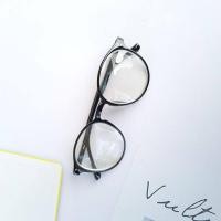 ราคา แว่นสายตาสั้นขาสปริง ทรงหยดน้ำ กรอบพลาสติก 8068 (9957854446)