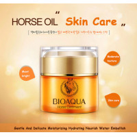 ราคา ครีมน้ำมันม้าเกาหลี เพื่อผิวเนียนนุ่ม กระจ่างใส อ่อนเยาว์ Bioaqua Horse Oilment Cream 50 G (7447218312)