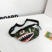 ราคา PRETTY IN PINK 1 ไนลอนทำจากไนลอน กระเป๋าคาดอกลายปลาฉลาม ซิปมีซิป การพิมพ์ลาย แพ็คสำหรับออกกำลังกายกีฬา ที่มีคุณภาพสูง กระเป๋าคาดเอวลายการ์ตูนฉลาม (21444669916)